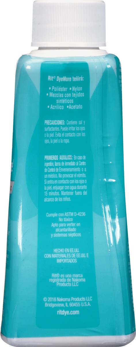 slide 5 of 11, Rit DyeMore Tropical Teal Synthetic Fiber Dye 7 oz, 7 oz