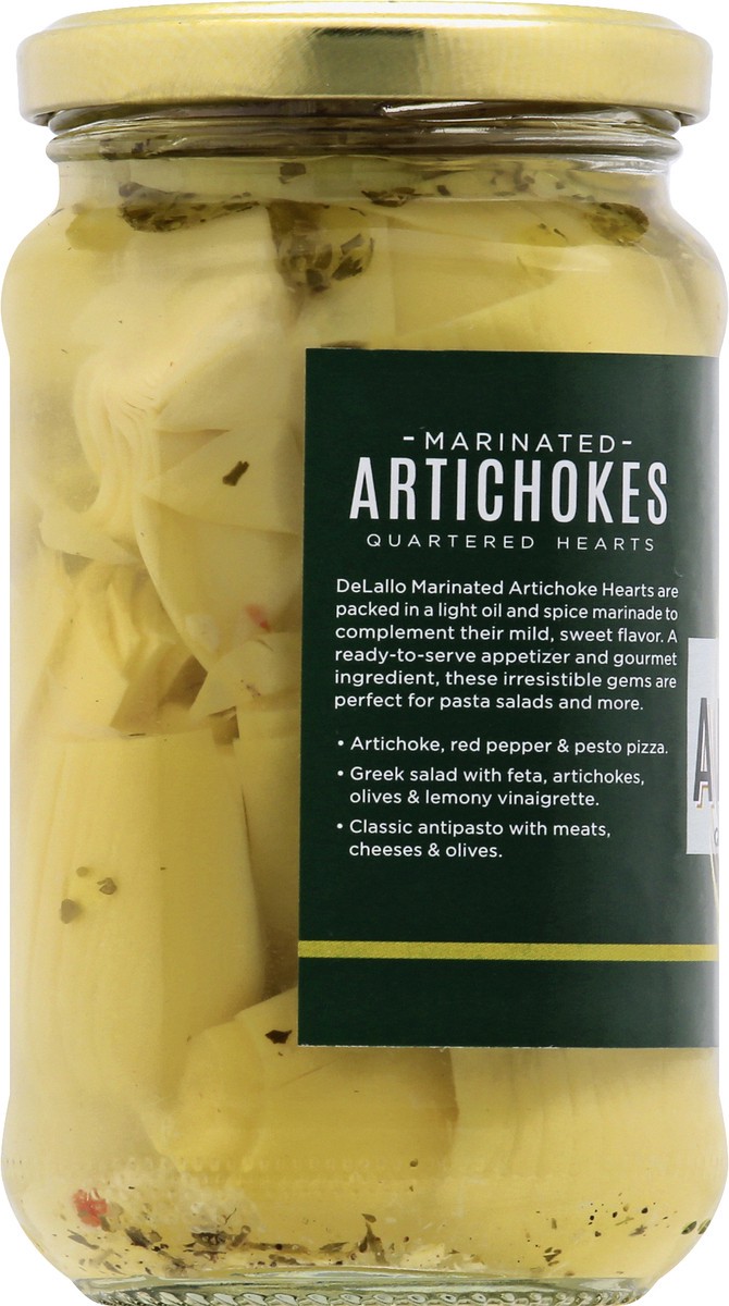 slide 3 of 10, DeLallo Marinate Artichoke Hearts 12Oz, 12 oz