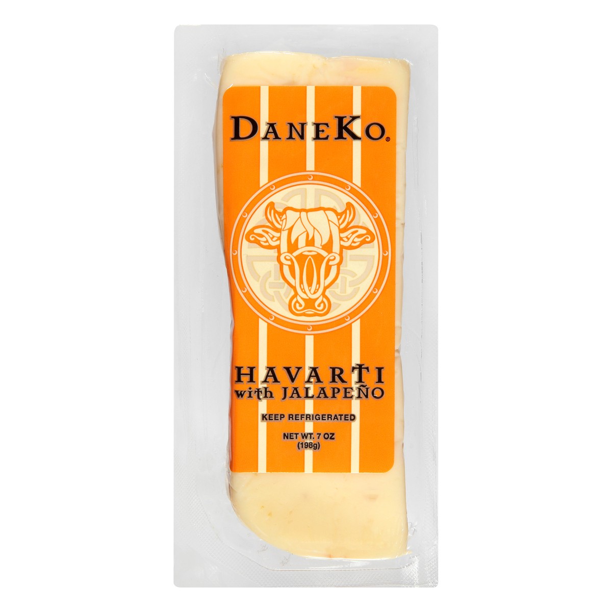 slide 1 of 1, DaneKo Havarti Jalapeno Cheese, 7 oz