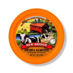 New Bridge Swiss & Almond Cheese Spread