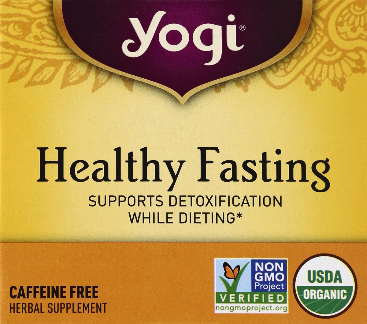 slide 2 of 4, Yogi Healthy Fasting Tea Bags, 16 ct