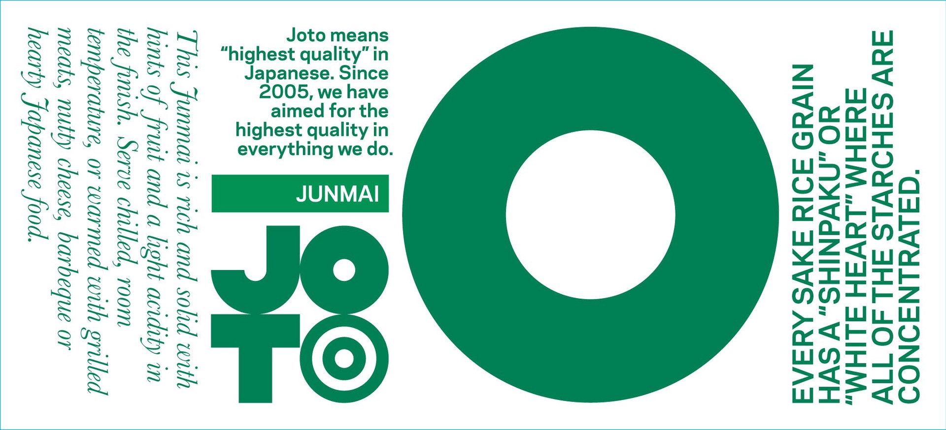 slide 4 of 6, Joto Sake - Junmai (720x12), 720 ml