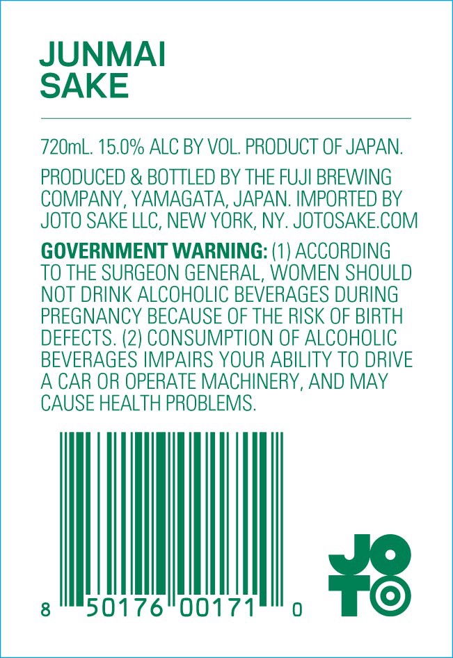 slide 2 of 6, Joto Sake - Junmai (720x12), 720 ml
