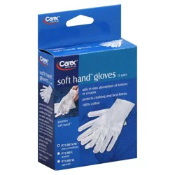 Carex Soft Hand Gloves 1 ea