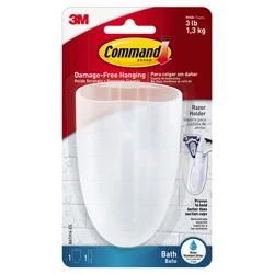 Command Bath Razor Holder - 1 ea