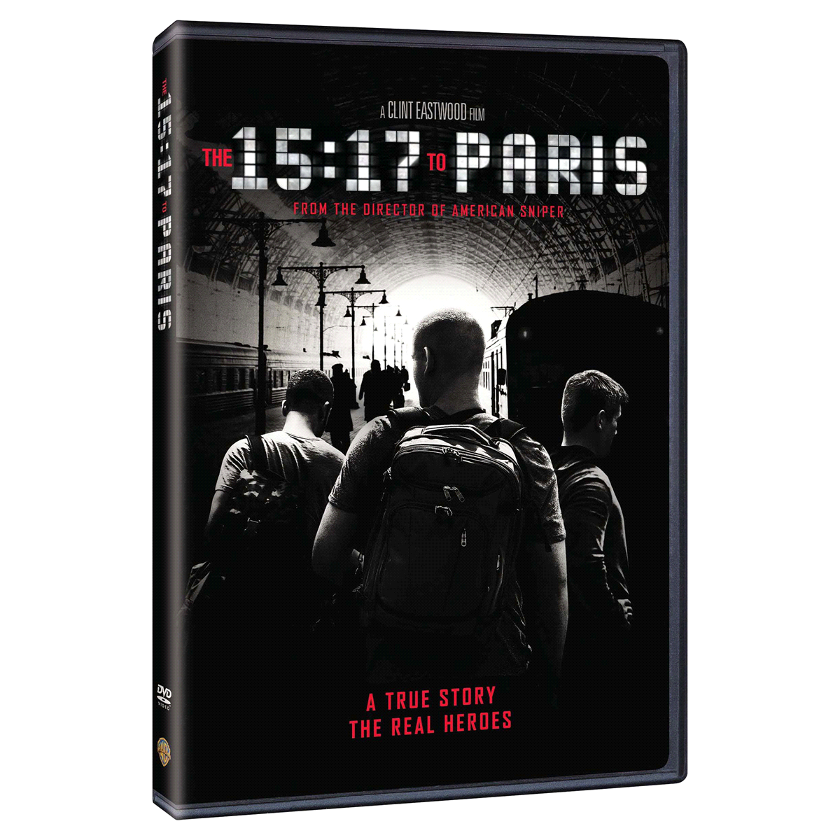 slide 1 of 1, 15:17 to Paris (DVD), 1 ct