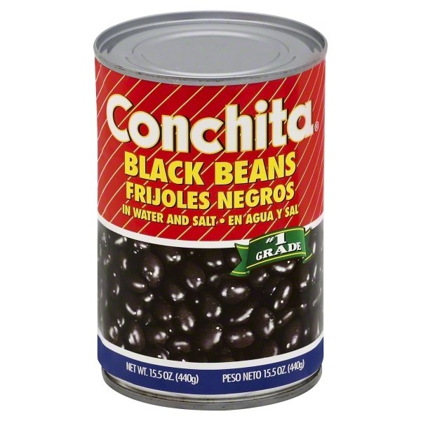 slide 1 of 1, Conchita Black Beans In Water And Salt, 15.5 oz