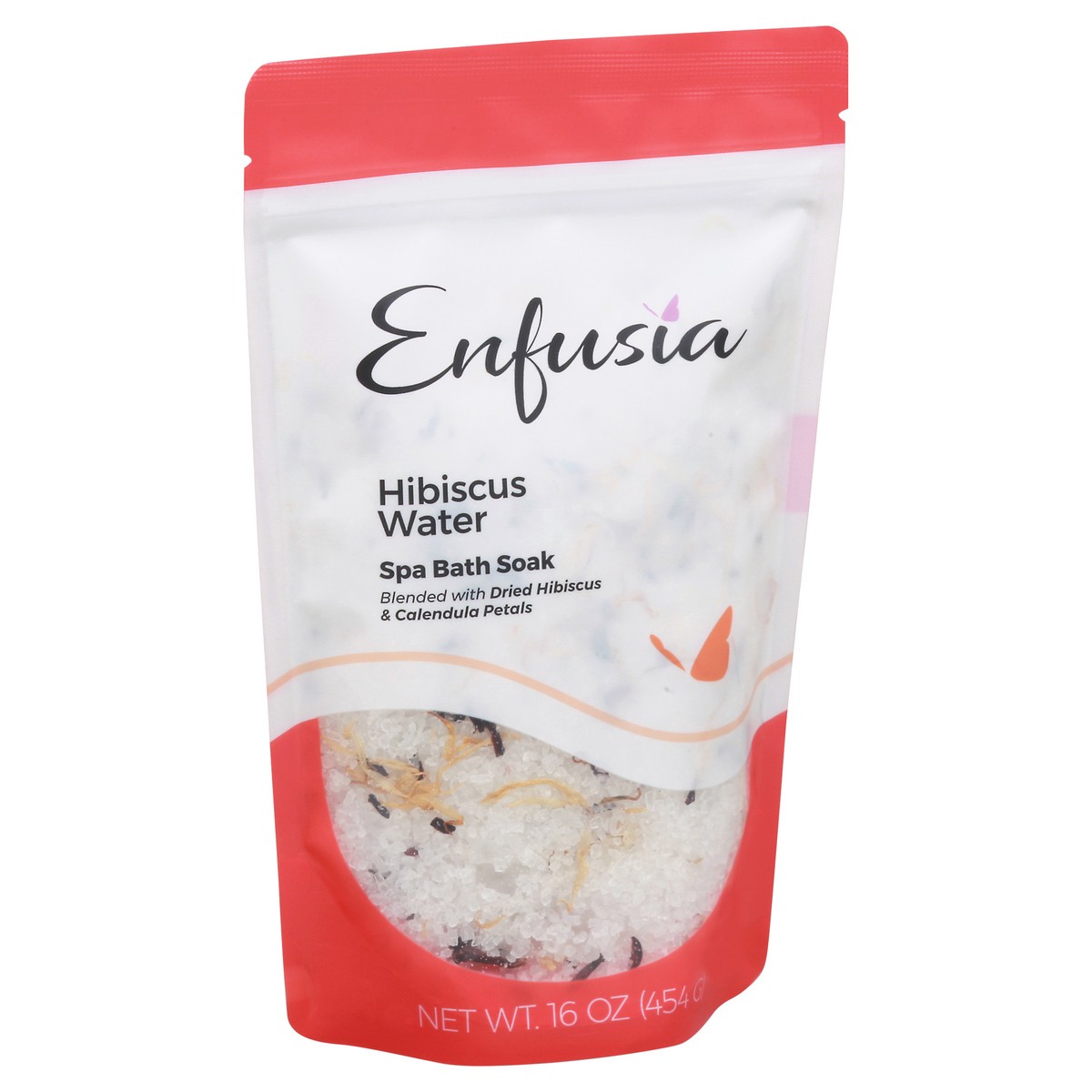 slide 6 of 13, Enfusia Spa Bath Soak Hibiscus Water, 16 oz