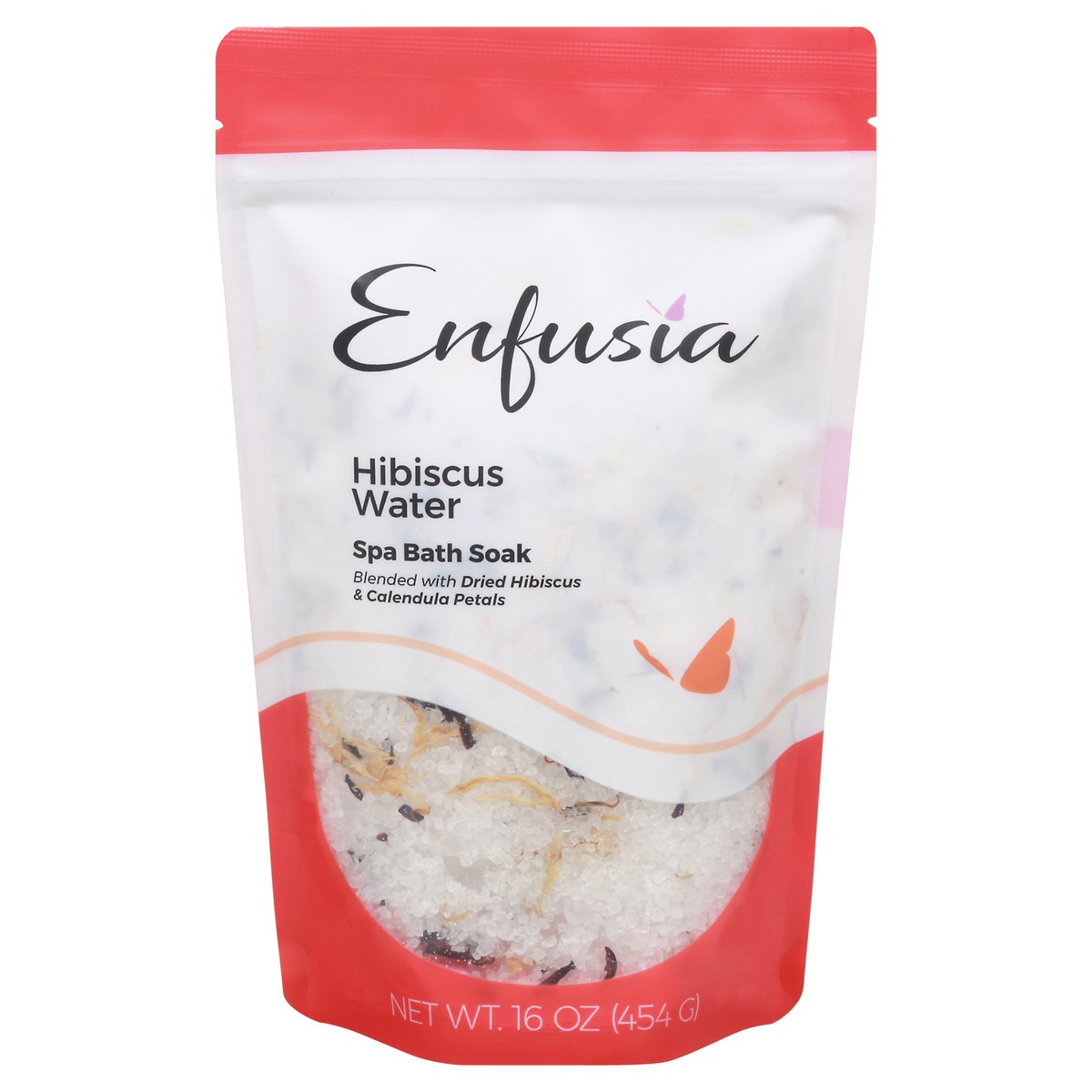 slide 5 of 13, Enfusia Spa Bath Soak Hibiscus Water, 16 oz