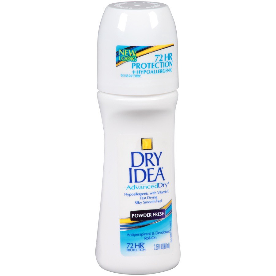 slide 2 of 6, Dry Idea Roll On Anti-Perspirant Powder Fresh, 3.25 oz