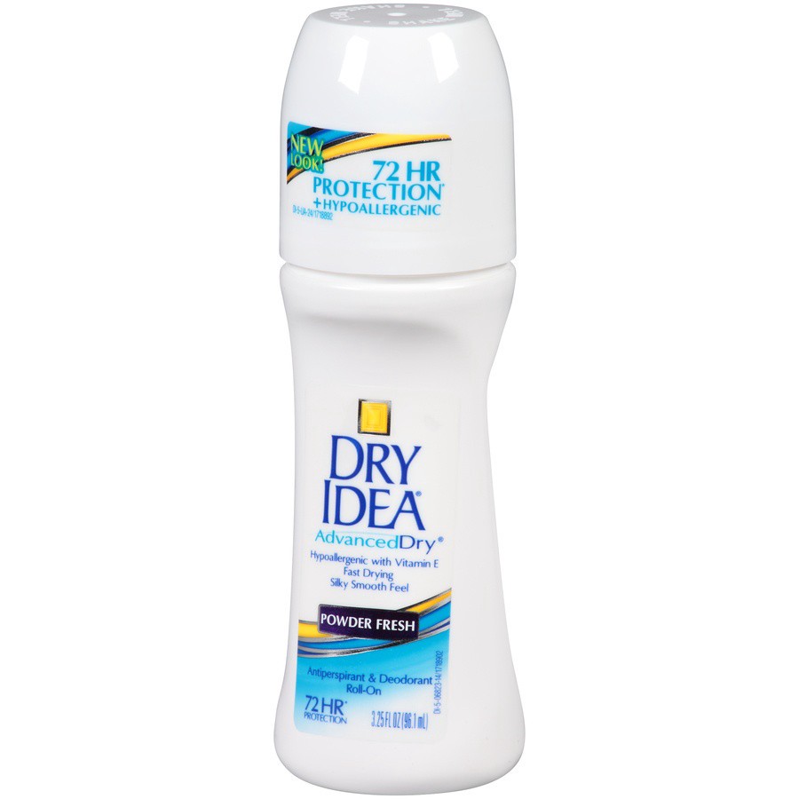 slide 3 of 6, Dry Idea Roll On Anti-Perspirant Powder Fresh, 3.25 oz