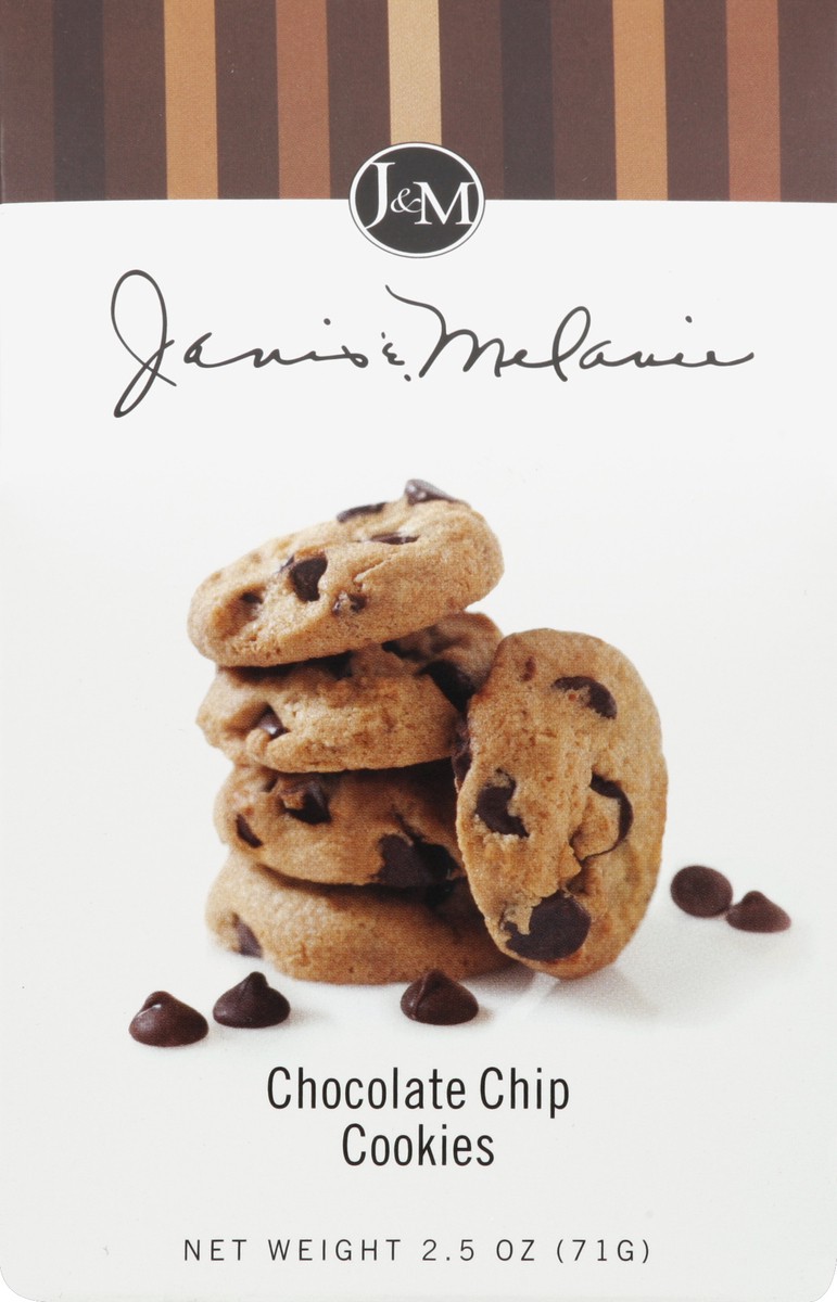slide 1 of 4, J&m Chocolate Chip Cookies, 6 oz