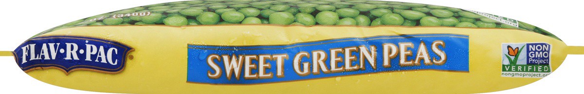 slide 7 of 7, Flav-R-Pac Frozen Sweet Green Peas, 12 oz