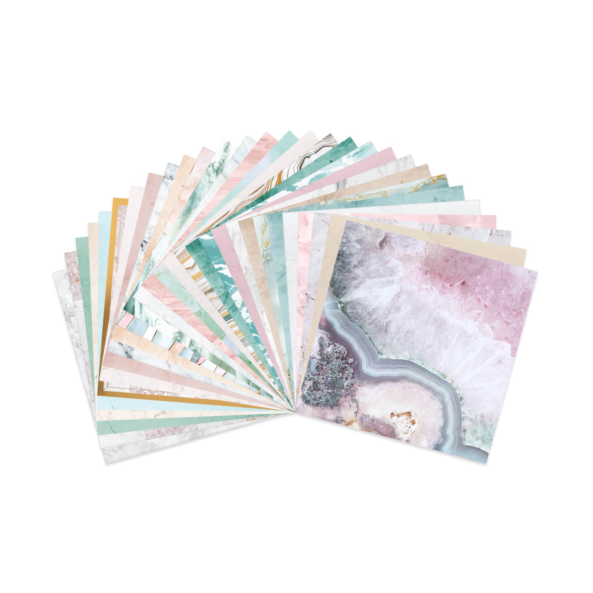 slide 2 of 3, 12" X 12" Stone Paper Pad By Recollections, 58 Sheets, 12 in x 12 in