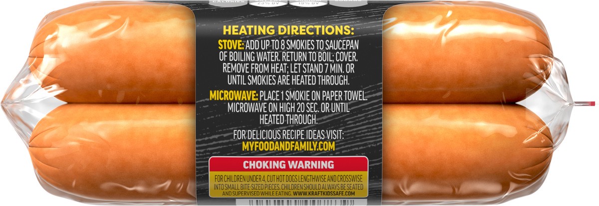 slide 3 of 9, Oscar Mayer Hardwood Smoked Smokies Smoked Sausage Hot Dogs, 8 ct Pack, 8 ct