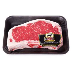Market District Beef Semi-Boneless Strip Steak, Certified Angus Beef