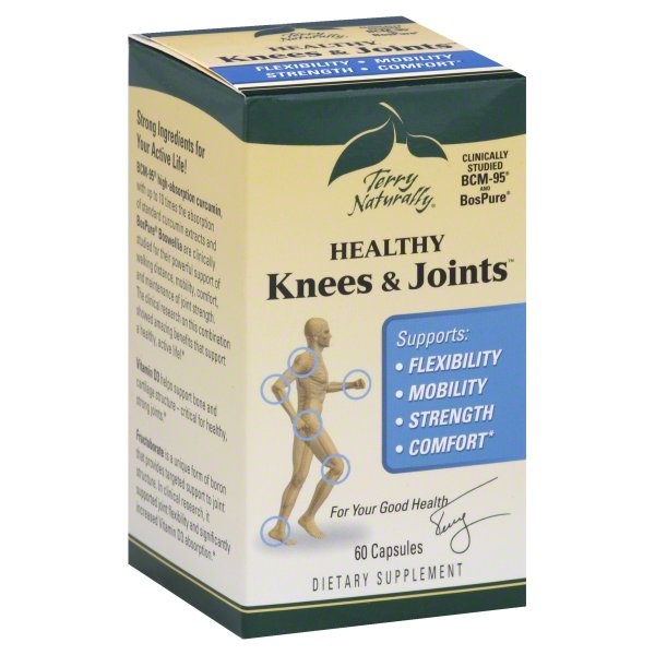 slide 1 of 1, Terry Naturally Healthy Knees & Joints 60 ea, 1 ct