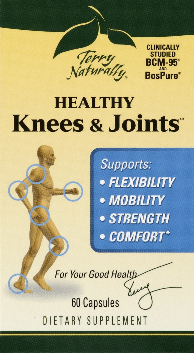 slide 1 of 5, Terry Naturally Healthy Knees & Joints 60 ea, 1 ct