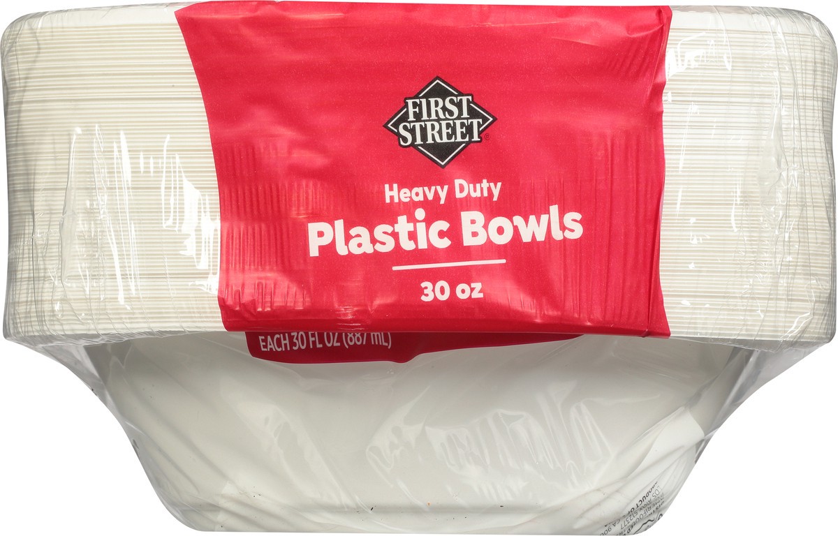 slide 4 of 12, First Street Plastic Bowls, 75 ct