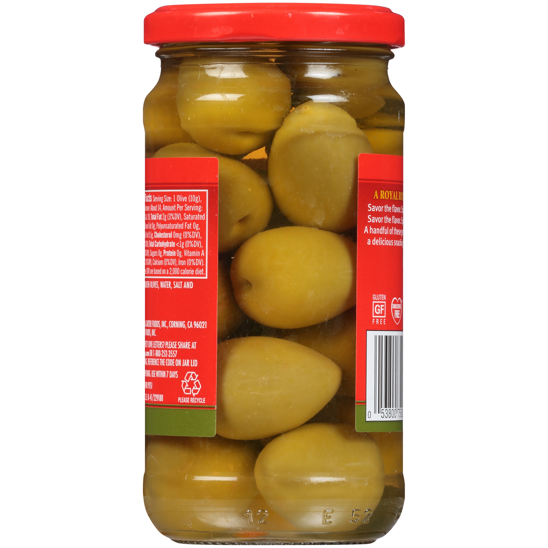 slide 4 of 6, Lindsay Whole Queen Olives, 7 oz