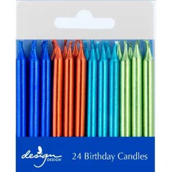 Design Design Gold Stripes Candles