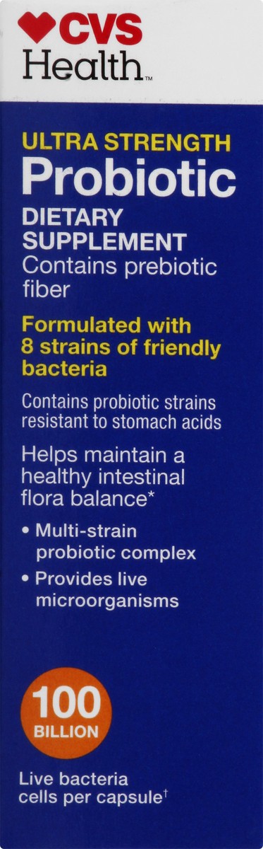 slide 2 of 12, CVS Health Ultra Strength Probiotic Capsules, 20 Ct, 20 ct