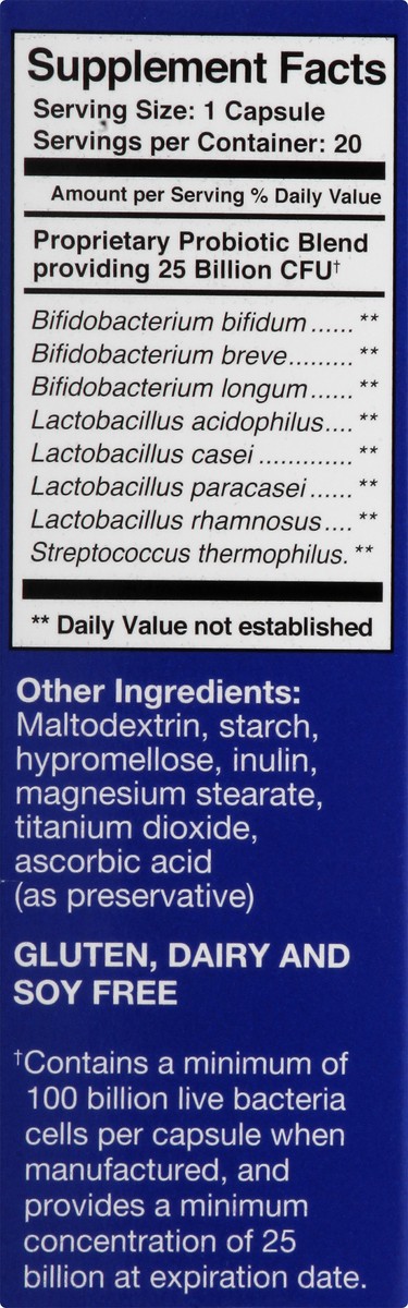 slide 7 of 12, CVS Health Ultra Strength Probiotic Capsules, 20 Ct, 20 ct
