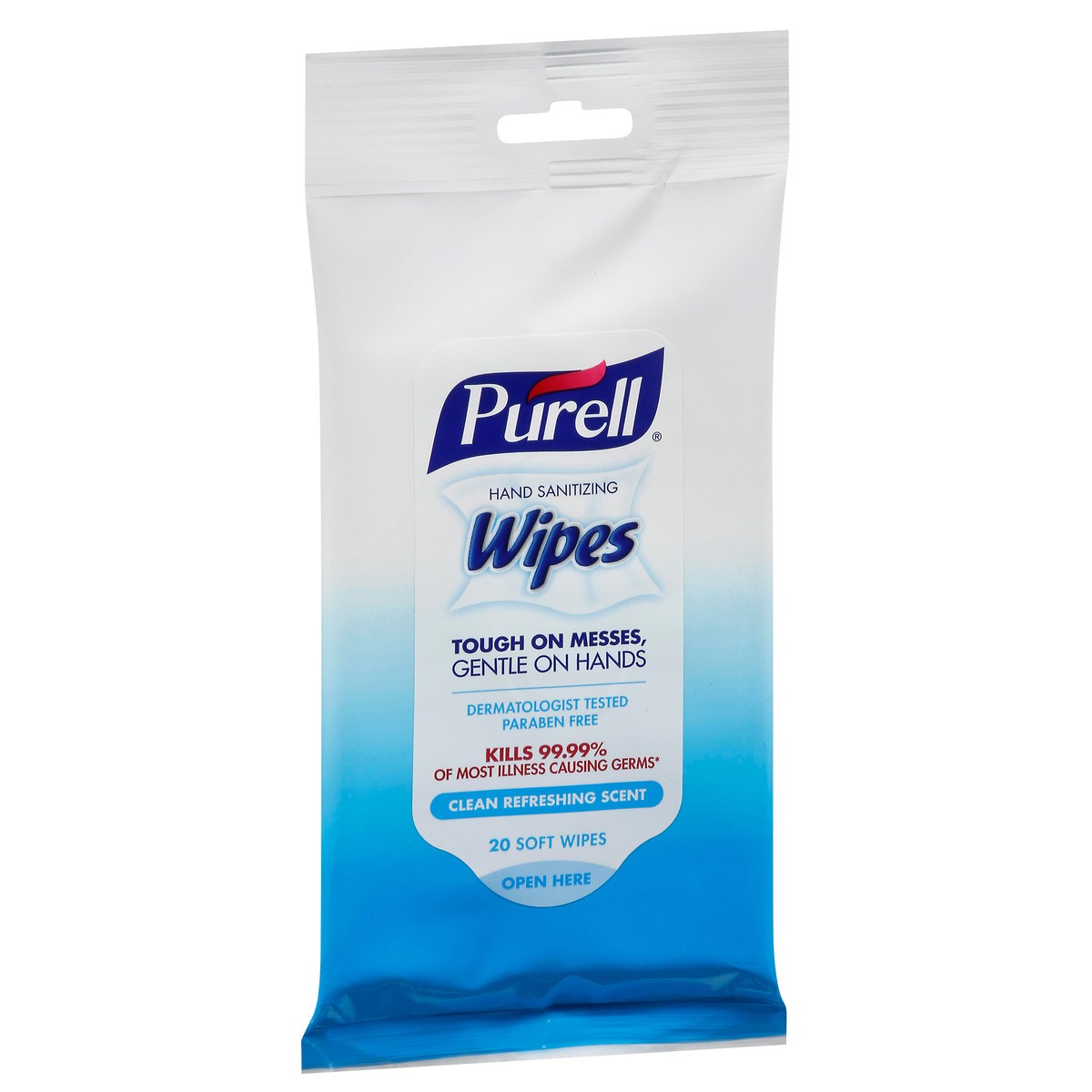 slide 2 of 11, PURELL Hand Sanitizing Wipes Clean Refreshing Scent, 20 ct