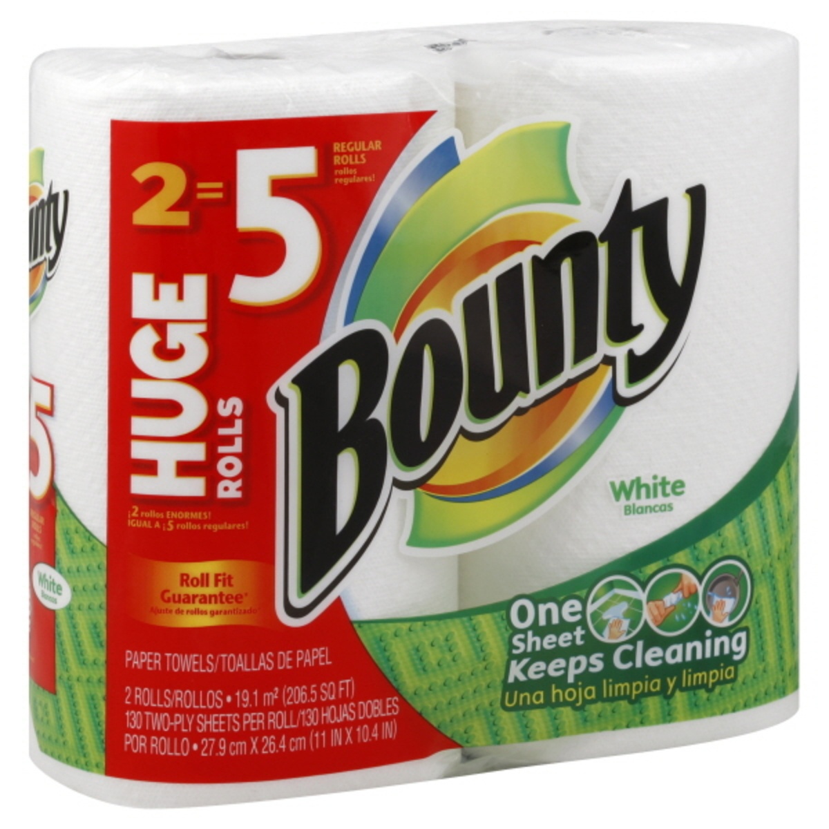 slide 1 of 1, Bounty Paper Towels 2 ea, 2 ct