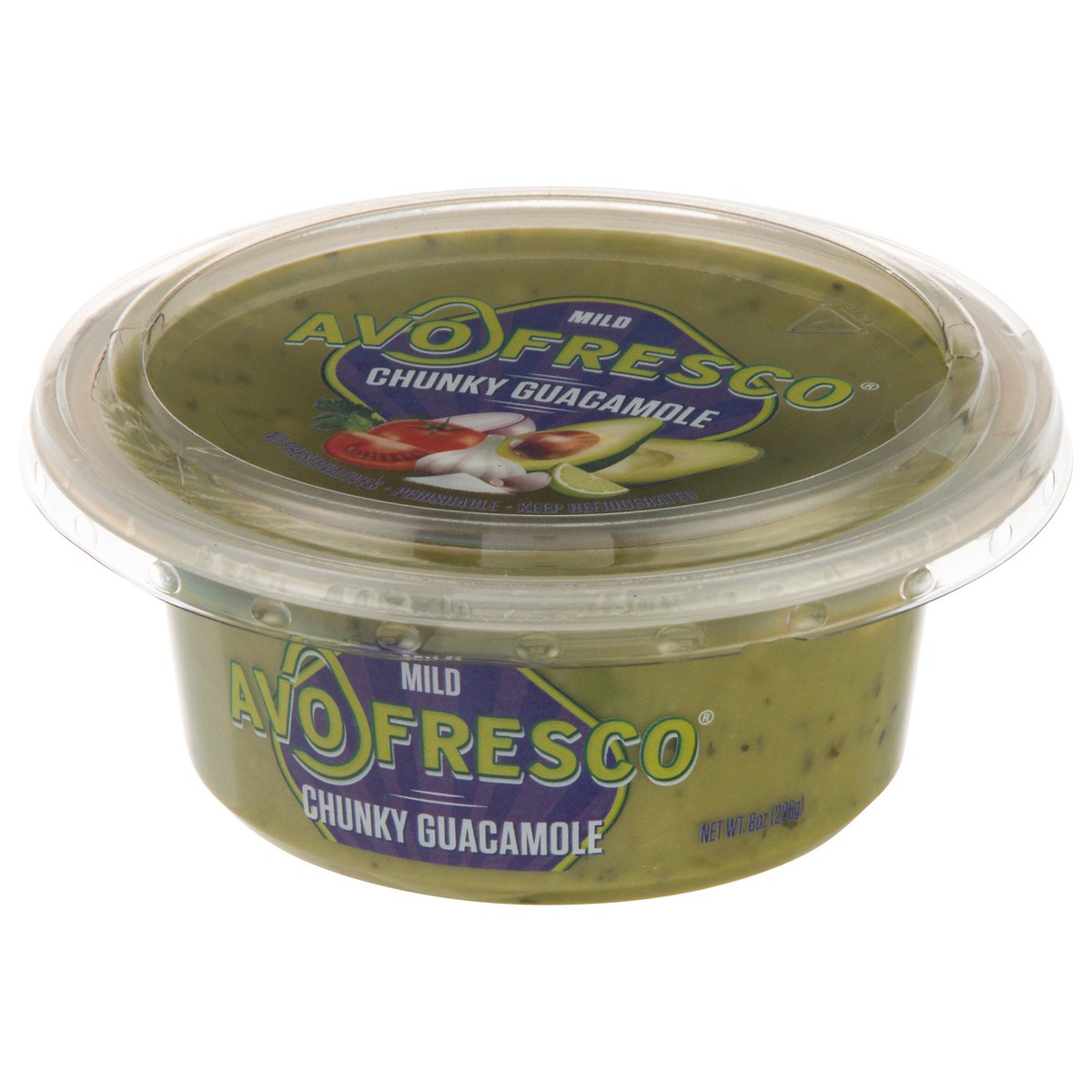 slide 4 of 4, Uhp Ret Chunky Guacamole Organic - 8 OZ, 8 oz