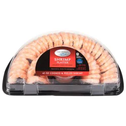Hy-vee Fish Market Cooked & Peeled Shrimp Platter