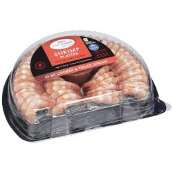 Hy-vee Fish Market Cooked & Peeled Shrimp Platter