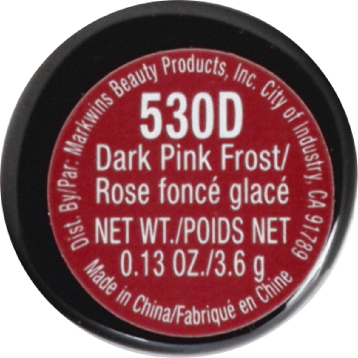 slide 7 of 12, wet n wild Dark Pink Frost 530D Lipstick 0.13 oz, 0.13 oz