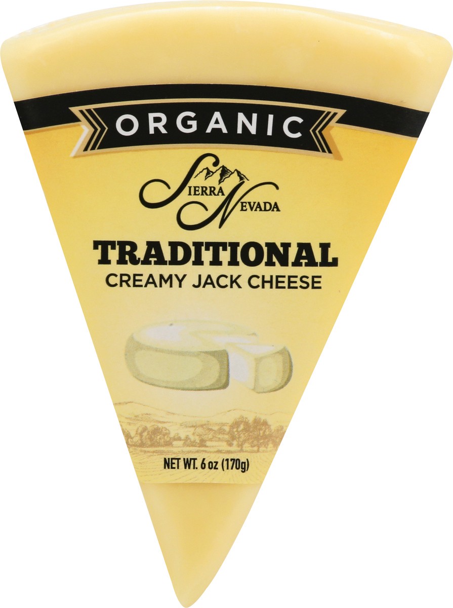 slide 1 of 9, Sierra Nevada Organic Traditional Creamy Jack Cheese 6 oz, 6 oz