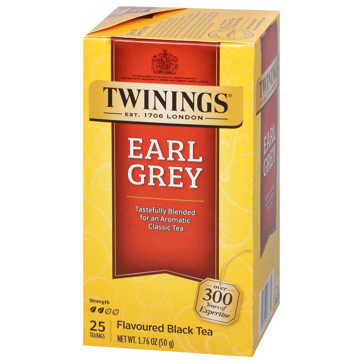 slide 2 of 16, Twinings Earl Grey Black Tea 25 Tea Bags, 25 ct