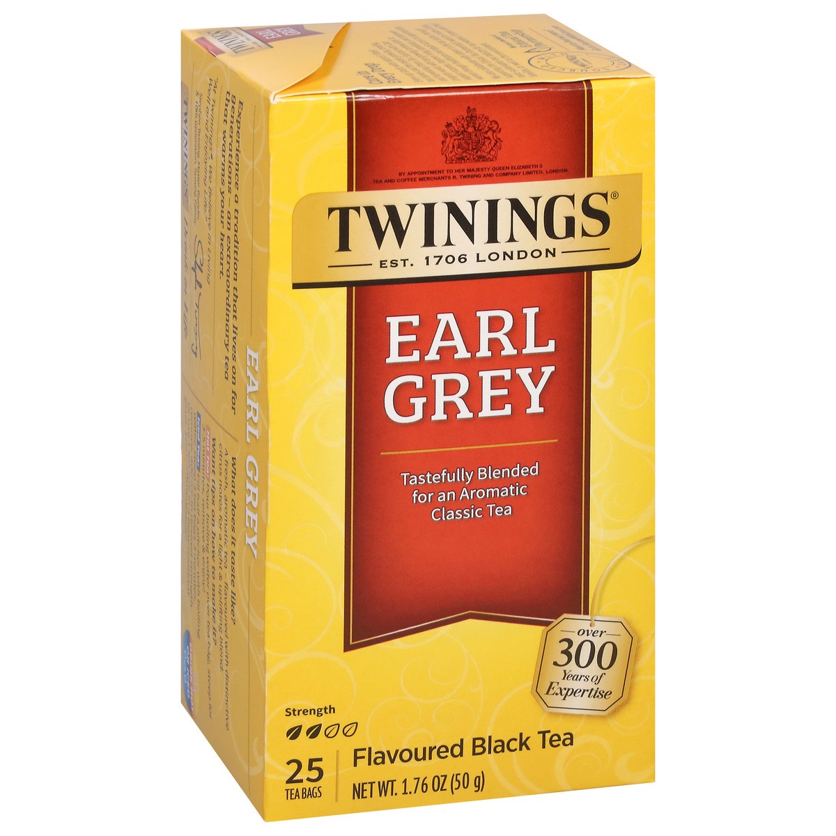 slide 13 of 16, Twinings Earl Grey Black Tea 25 Tea Bags, 25 ct