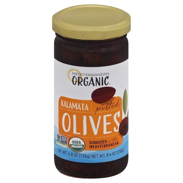 slide 1 of 1, Mediterranean Organic Olives 8.4 oz, 8.4 oz