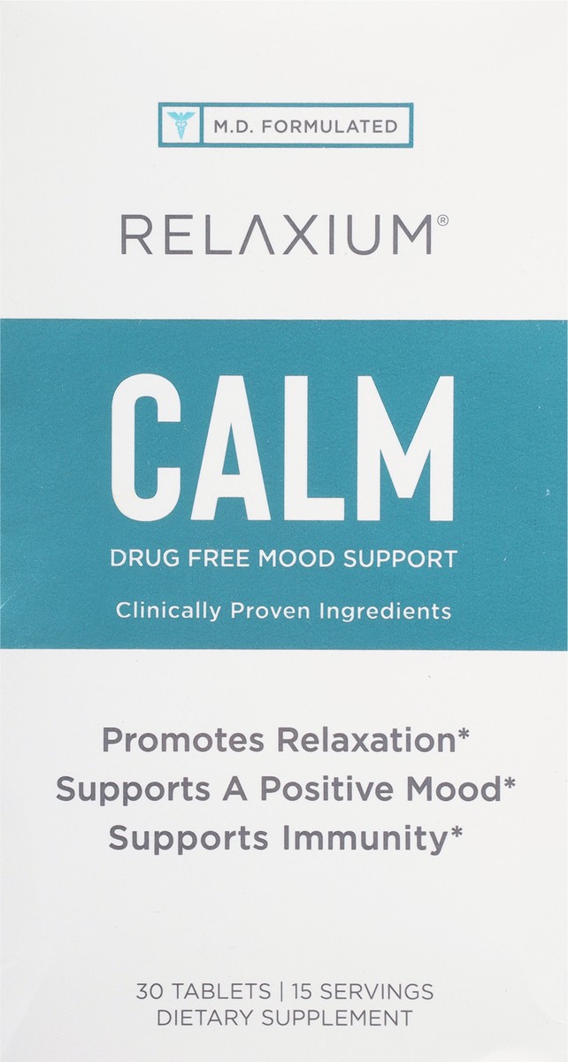 slide 2 of 12, Relaxium Calm 30 Tablets, 30 ct