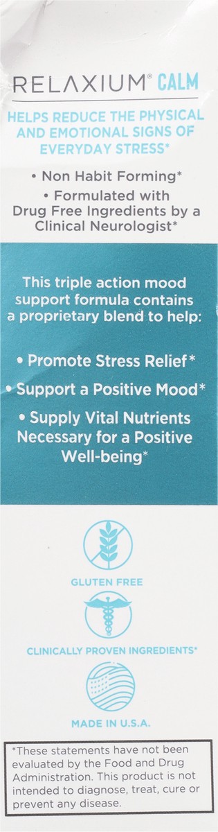 slide 7 of 12, Relaxium Calm 30 Tablets, 30 ct