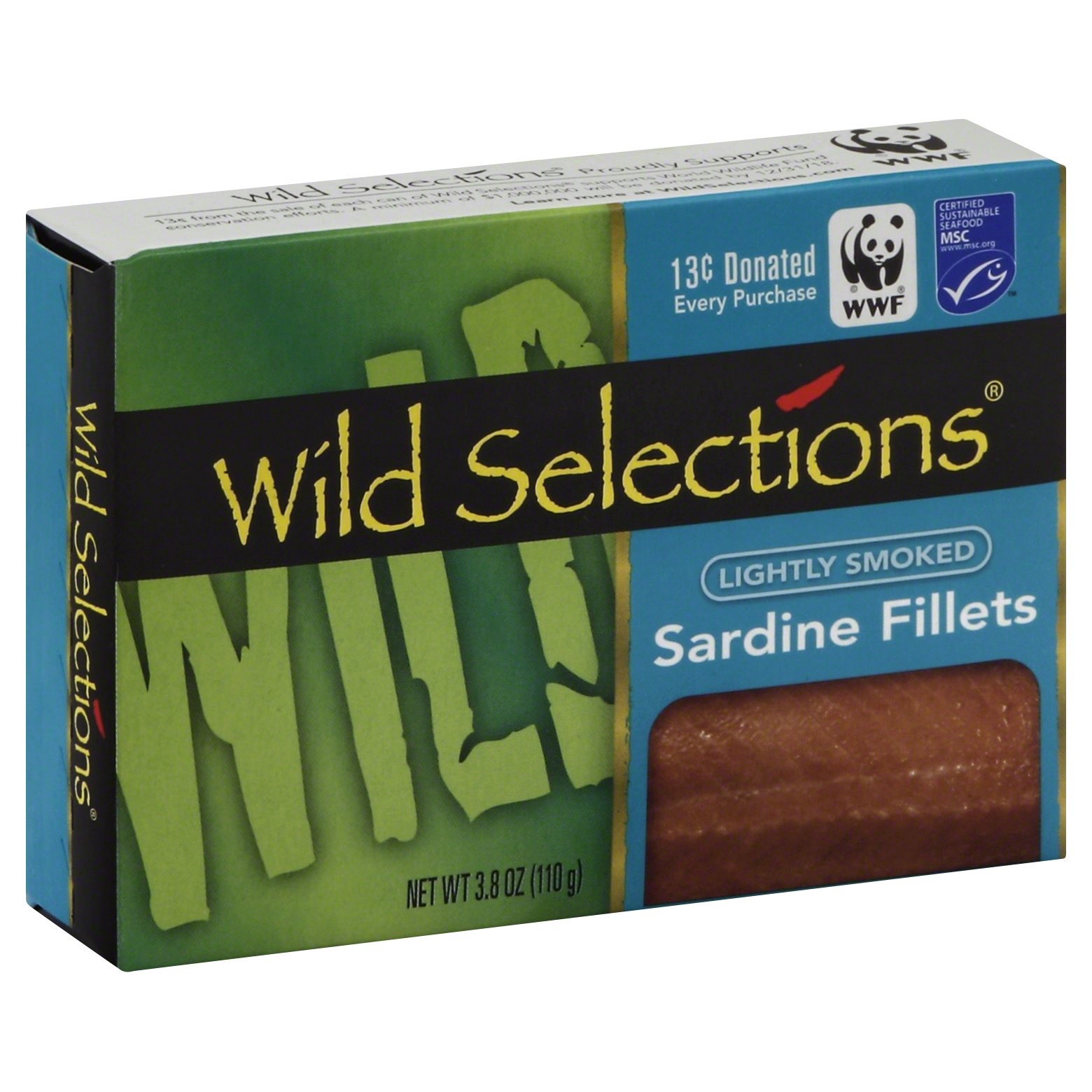 slide 1 of 6, Wild Selections Lightly Smoked Sardines, 3.8 oz