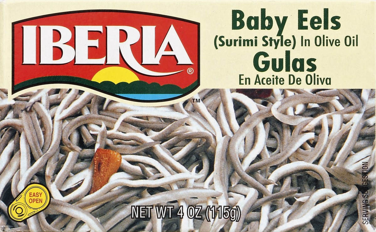 slide 1 of 5, Iberia Baby Eels 4 oz, 4 oz