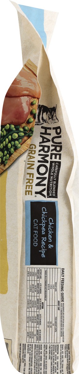 slide 6 of 10, Pure Harmony Pure Cat Dry Chk&Chkpea, 11 lb