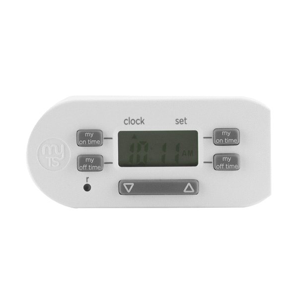 slide 1 of 2, MyTouchSmart Plug-In Indoor Digital Timer, 1 ct