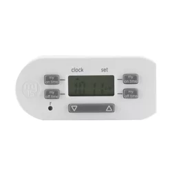 myTouchSmart Plug-In Indoor Digital Timer