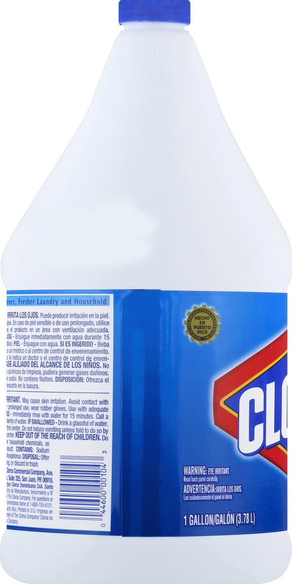 slide 3 of 6, Clorox Reg Bleac, 128 fl oz