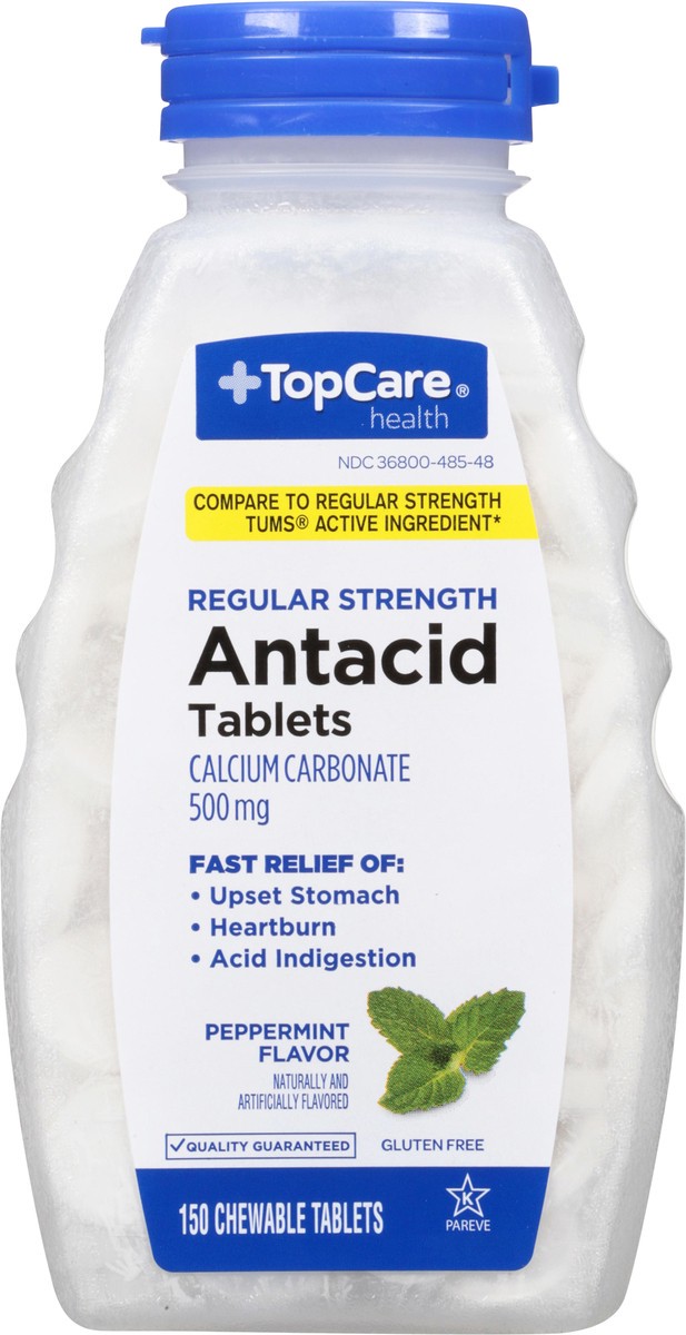 slide 2 of 15, TopCare Antacid Tab Peppermint, 150 ct