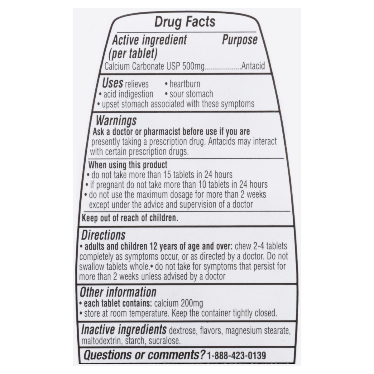 slide 10 of 15, TopCare Antacid Tab Peppermint, 150 ct