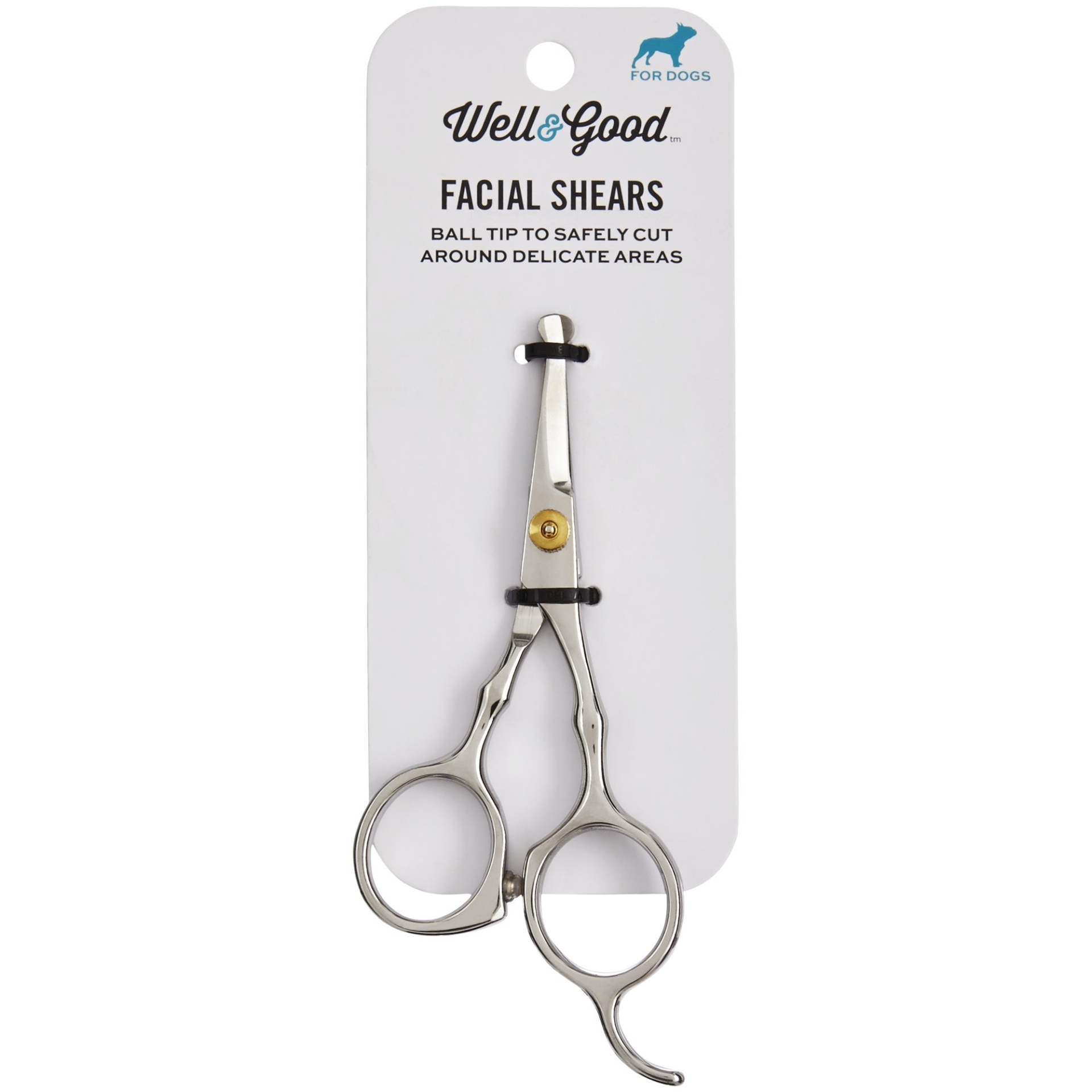 slide 1 of 1, Well & Good Facial Shears for Dogs, 1 ct