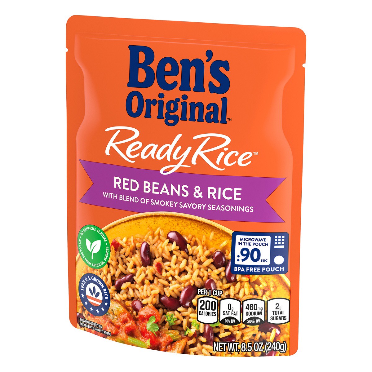 slide 8 of 9, BEN'S ORIGINAL™ READY RICE™, Red Beans & Rice, 8.5 oz pouch, 8.5 oz