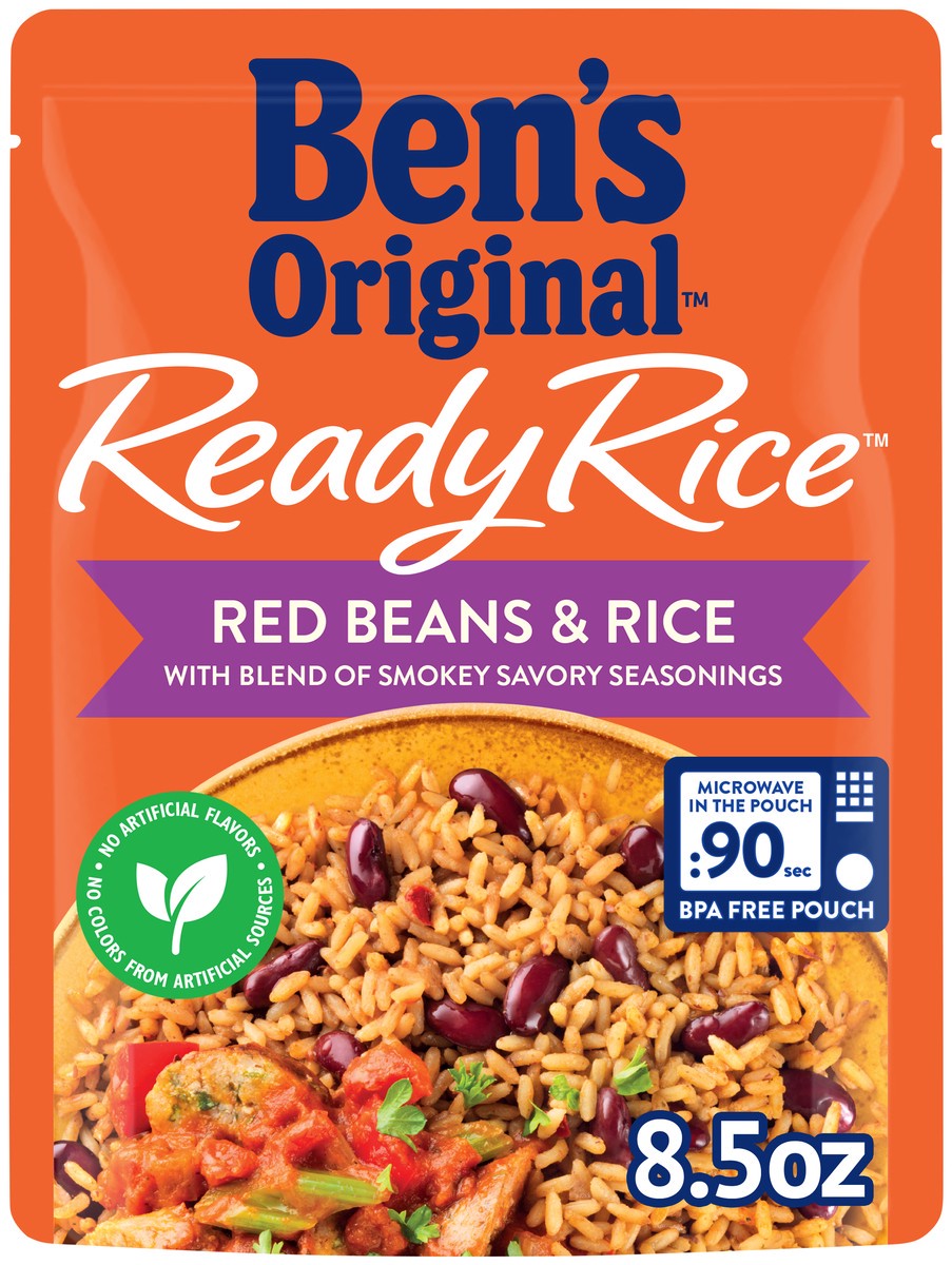 slide 1 of 9, Ben's Original Rice, Red Beans & Rice, 8.5 oz